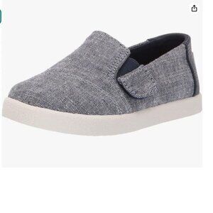 TOMS Unisex-Child Avalon Loafer Flat - Size 5